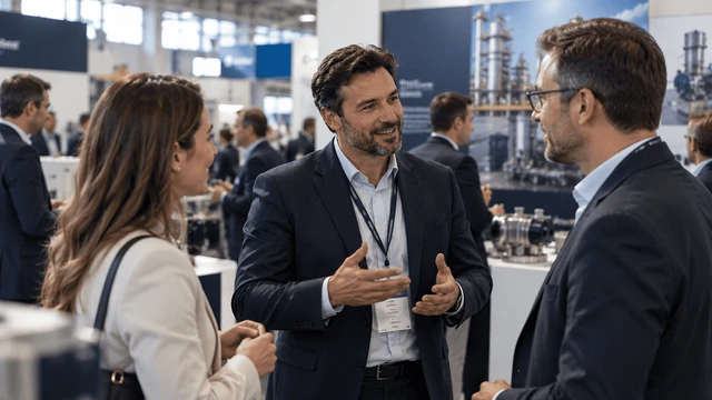 Keep the connection going after the trade fair